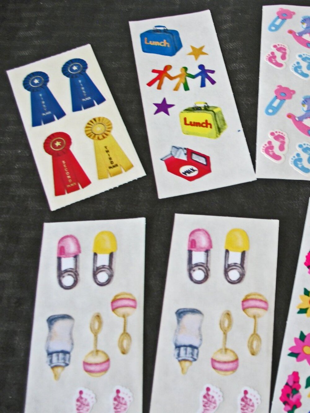 Creative Memories Ribbons, School, Handprints, Baby, Floral, Clown. ♥